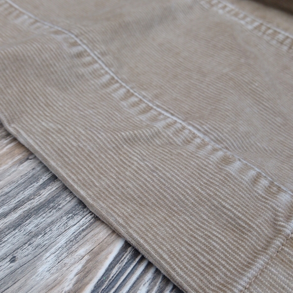 London Jean Chino Stretch Tan Corduroy Pants - Picture 5 of 13